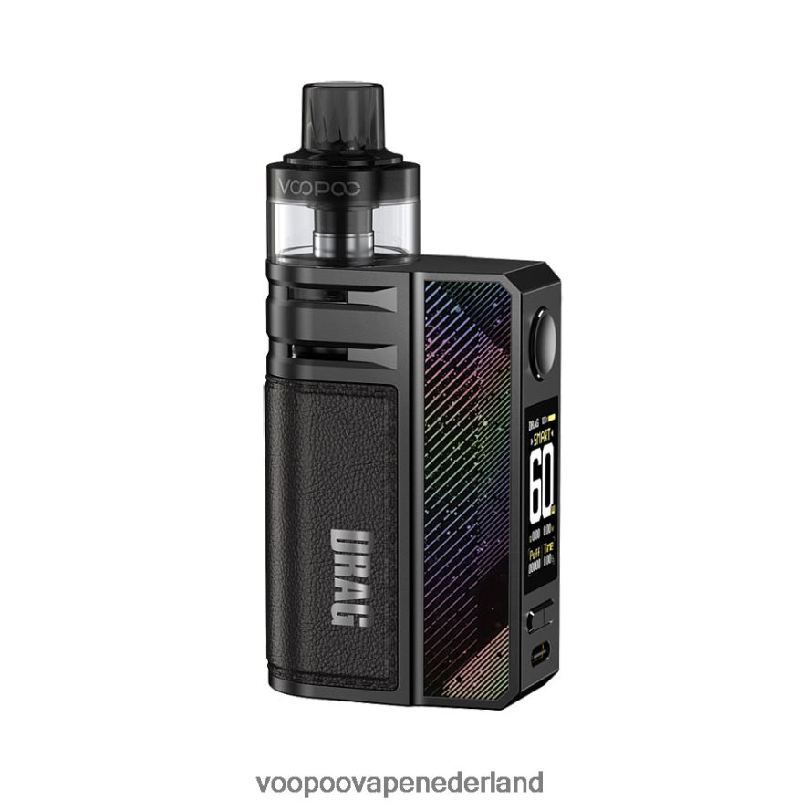 VOOPOO Vape Tank Nederland - VOOPOO DRAG E60 pod-kit 064020190 obsidiaan zwart