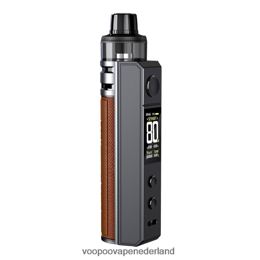 VOOPOO Vape Tank Nederland - VOOPOO DRAG H80S pod-kit 064020240 bruin