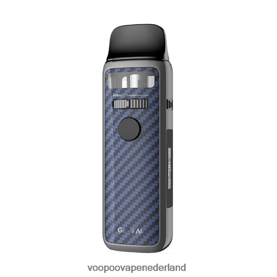 VOOPOO Vape Amsterdam - VOOPOO VINCI 3 pod-mod-kit 064020363 koolstofvezel blauw