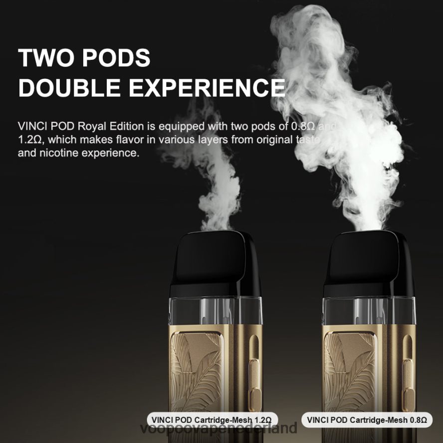 VOOPOO Vape Amsterdam - VOOPOO VINCI POD koninklijke editie 064020343 gouden blad