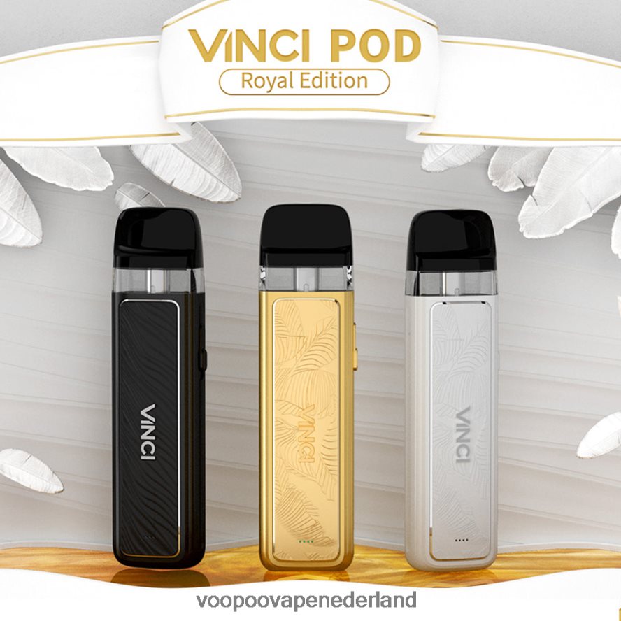 VOOPOO Vape Amsterdam - VOOPOO VINCI POD koninklijke editie 064020343 gouden blad