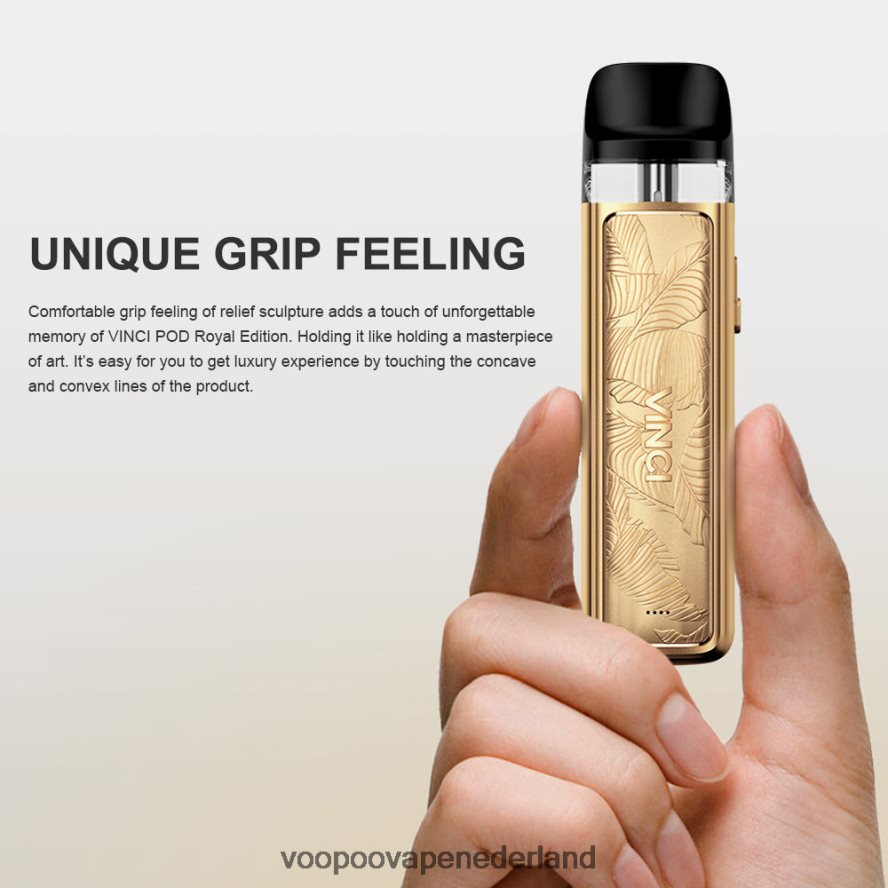 VOOPOO Vape Amsterdam - VOOPOO VINCI POD koninklijke editie 064020343 gouden blad