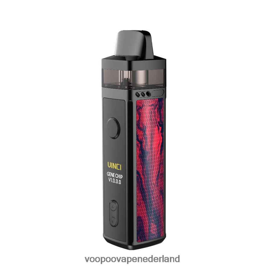 VOOPOO Vape Handleiding - VOOPOO VINCI mod-pod 064020409 scharlaken