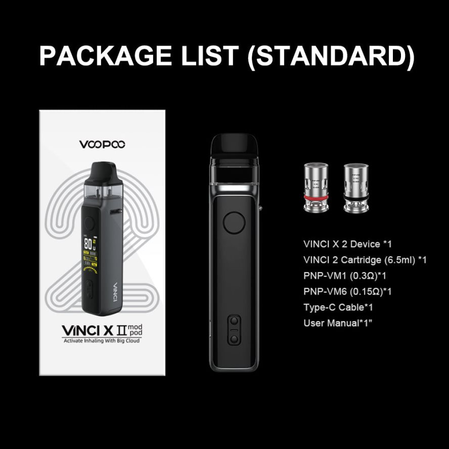 VOOPOO Vape Kopen - VOOPOO VINCI X 2 uitrusting 064020347 koolstofvezel