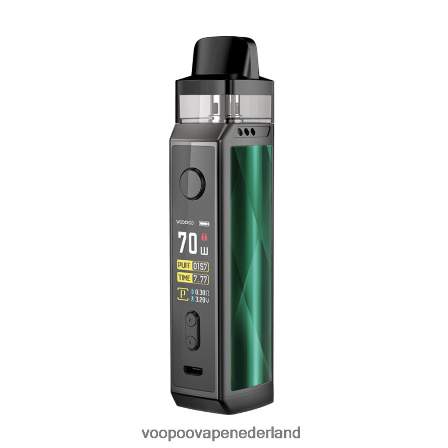 VOOPOO Vape Price - VOOPOO VINCI X modpod-kit 064020388 oogverblindend groen
