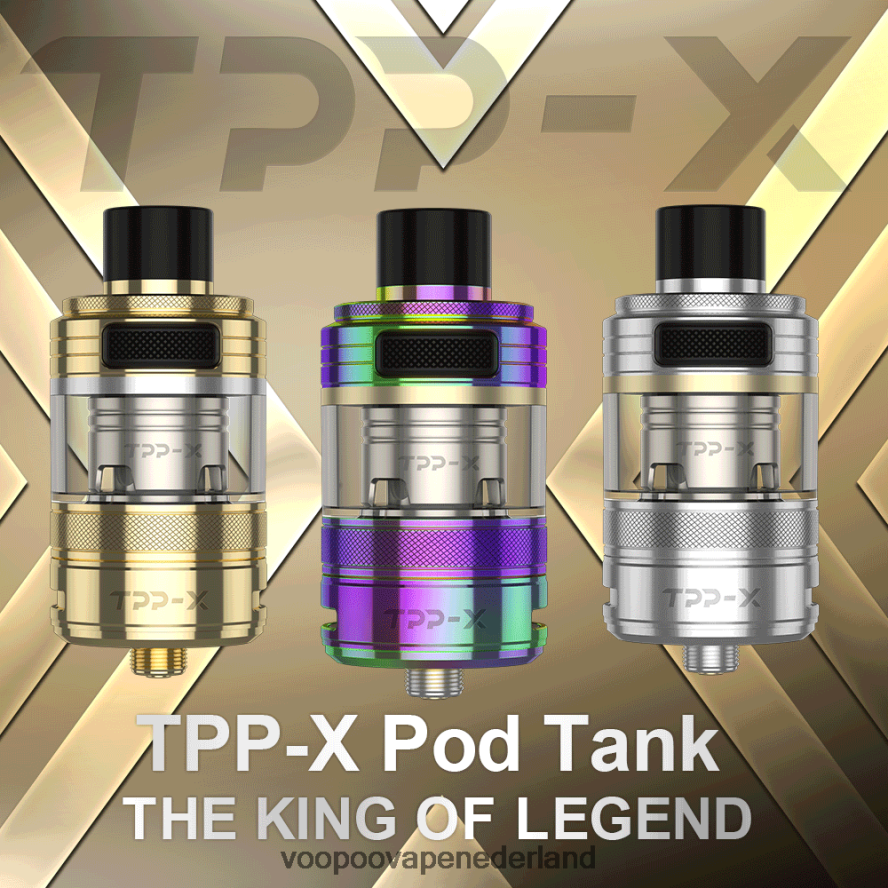 VOOPOO Kopen Nederland - VOOPOO TPP X pod-tank 064020514 regenboog