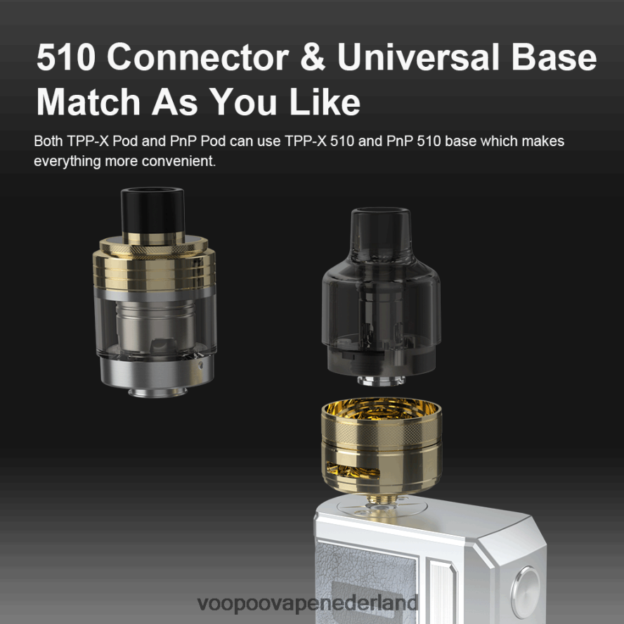VOOPOO Kopen Nederland - VOOPOO TPP X pod-tank 064020514 regenboog