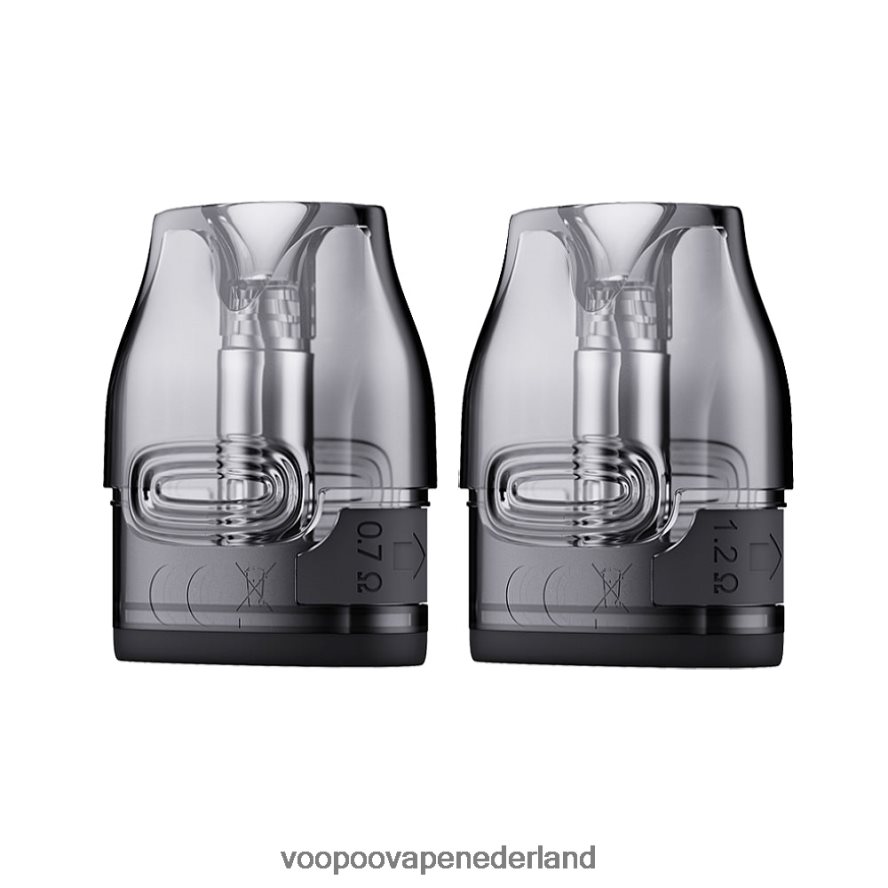 VOOPOO Nederland - VOOPOO VMATE cartridge v2 (2 stuks) 064020501 1,2 ohm