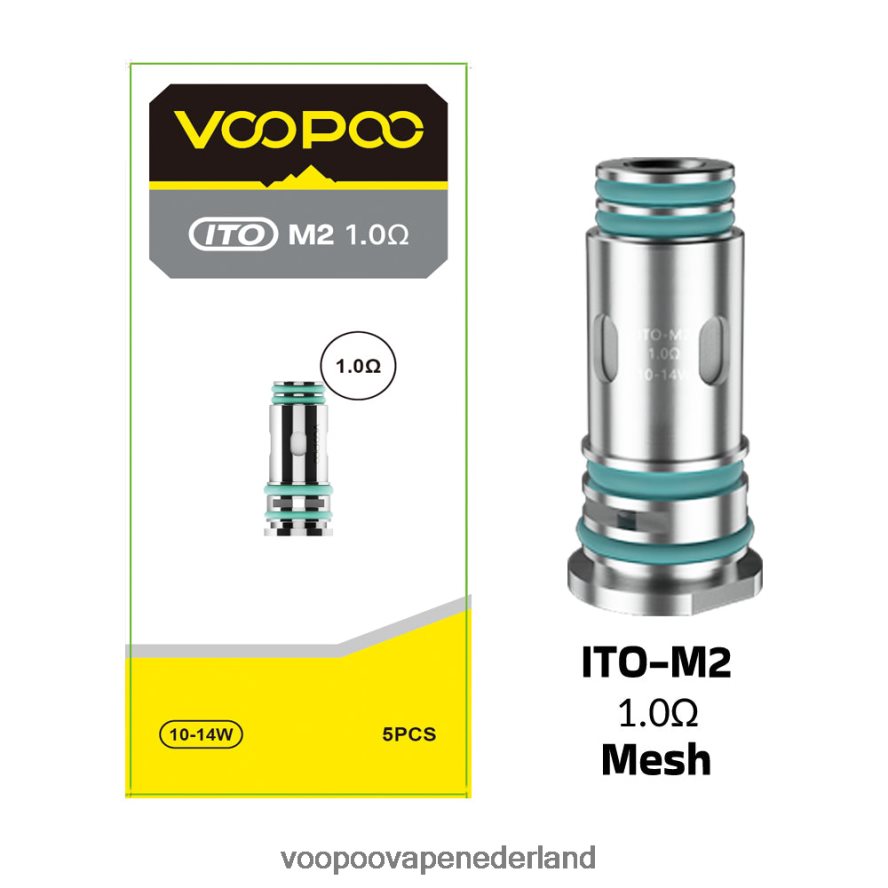 VOOPOO Vape Amsterdam - VOOPOO ITO spoelen (5 stuks) 064020613 ito-m2