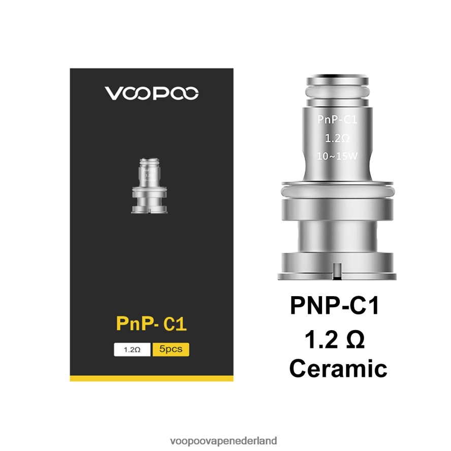 VOOPOO Kopen Nederland - VOOPOO PNP spoelen (5 stuks) 064020584 pnp-c1