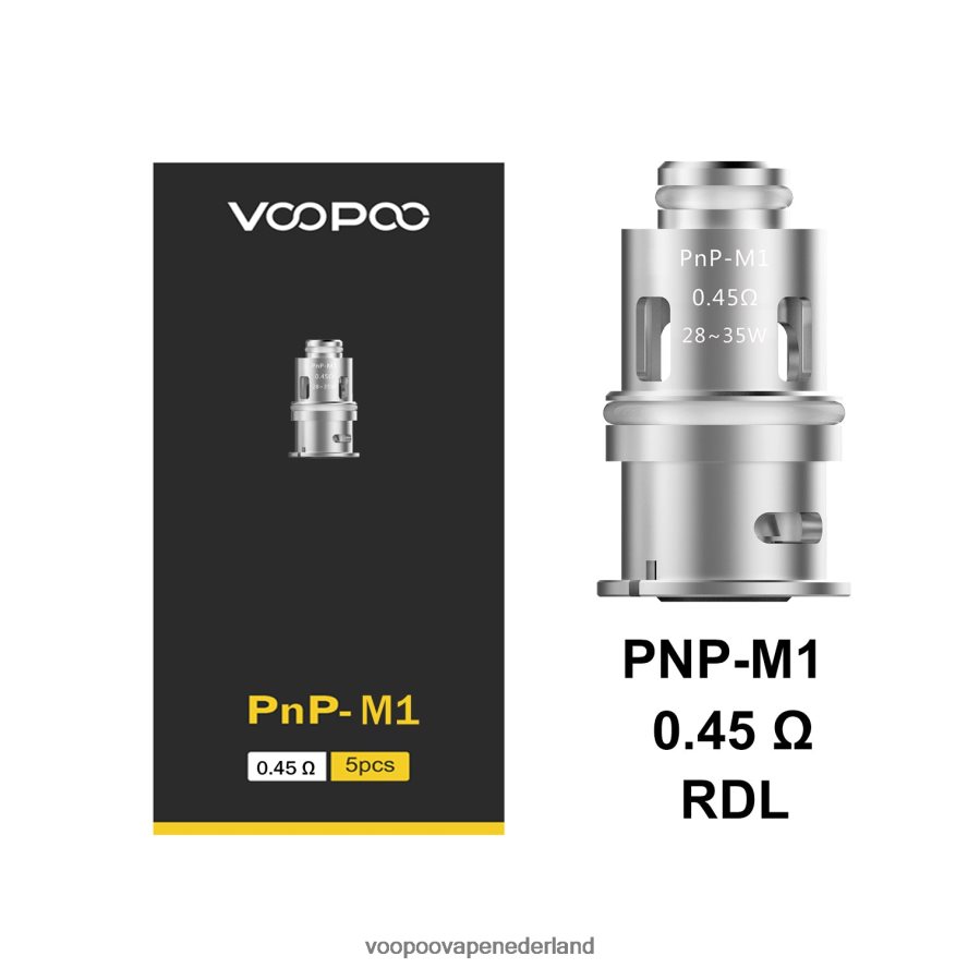 VOOPOO Kopen Nederland - VOOPOO PNP spoelen (5 stuks) 064020584 pnp-c1