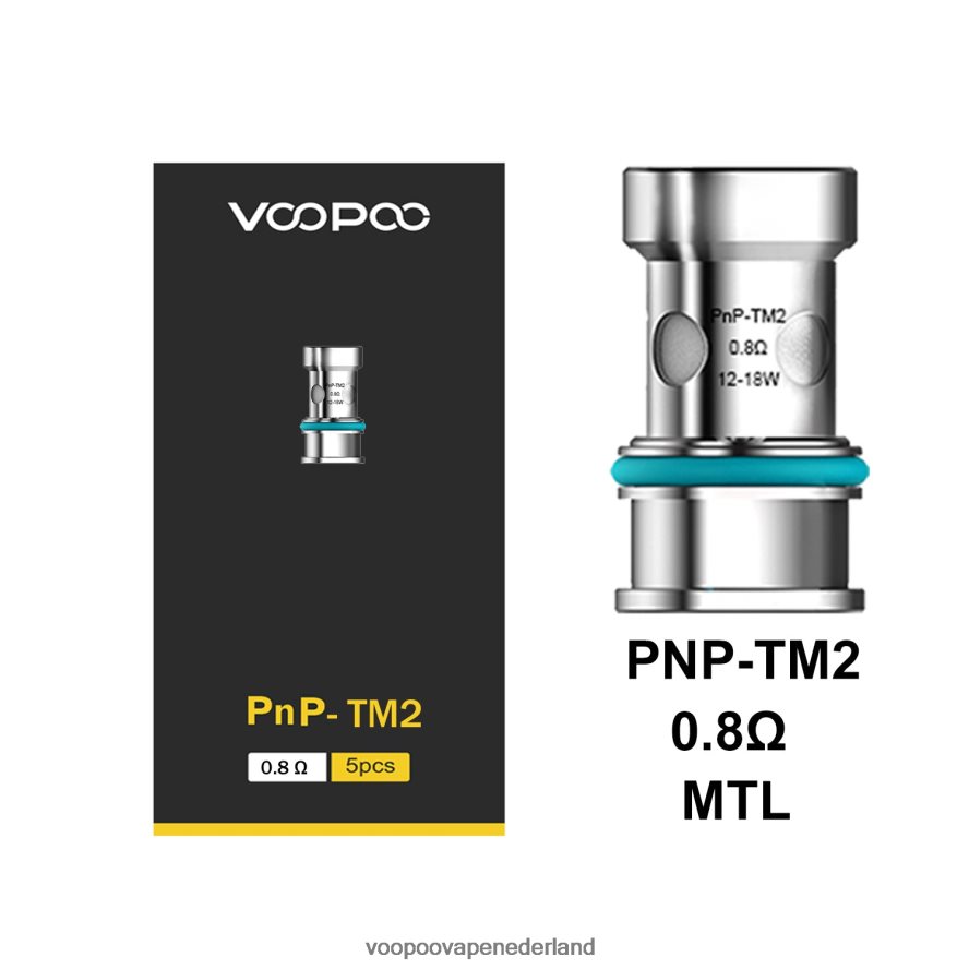 VOOPOO Kopen Nederland - VOOPOO PNP spoelen (5 stuks) 064020594 pnp-tm2