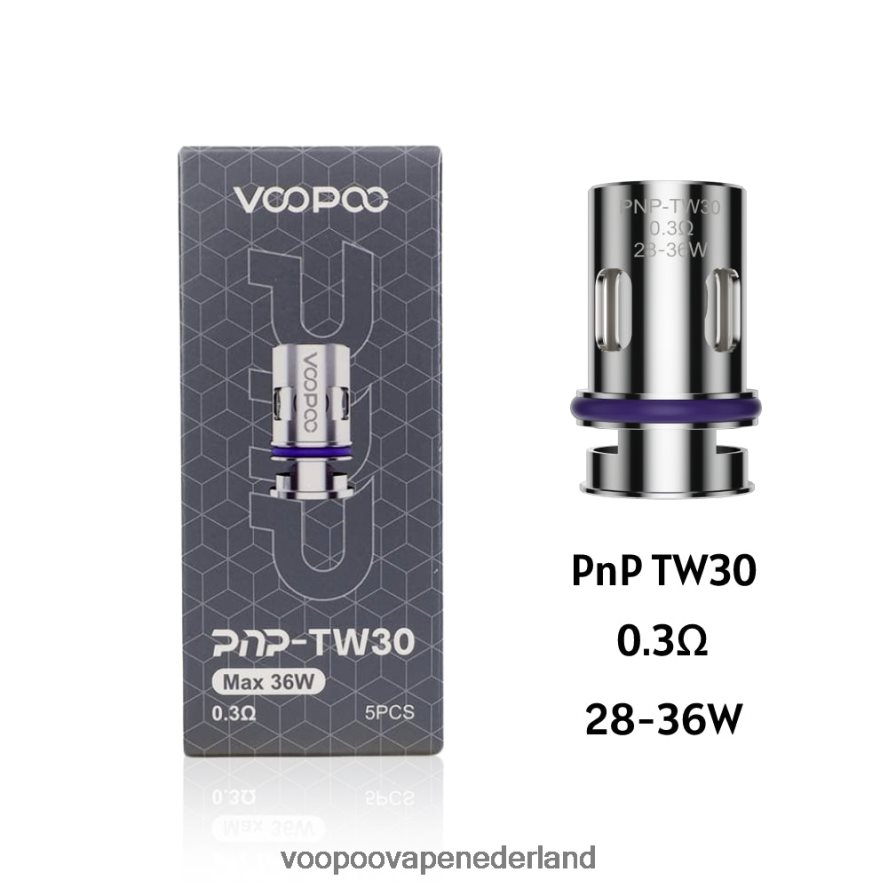 VOOPOO Vape Amsterdam - VOOPOO PNP spoelen (5 stuks) 064020603 pnp-tw30