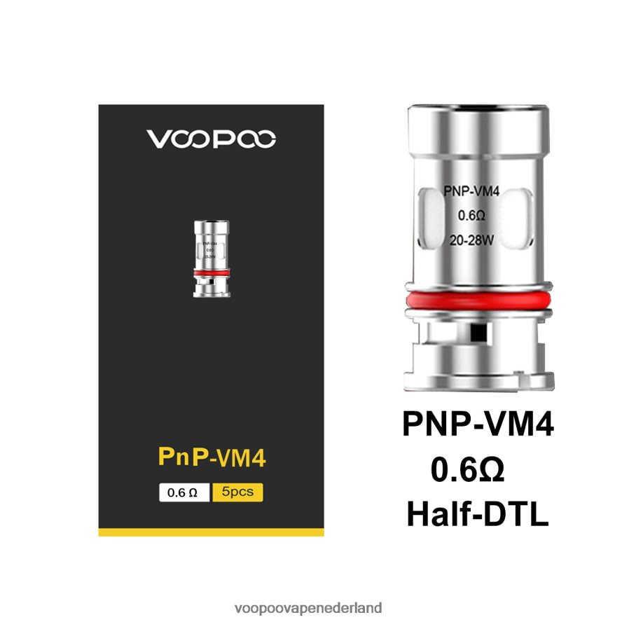 VOOPOO Vape Price - VOOPOO PNP spoelen (5 stuks) 064020598 pnp-vm4