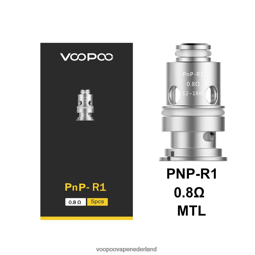 VOOPOO Vape Tank Nederland - VOOPOO PNP spoelen (5 stuks) 064020590 pnp-r1